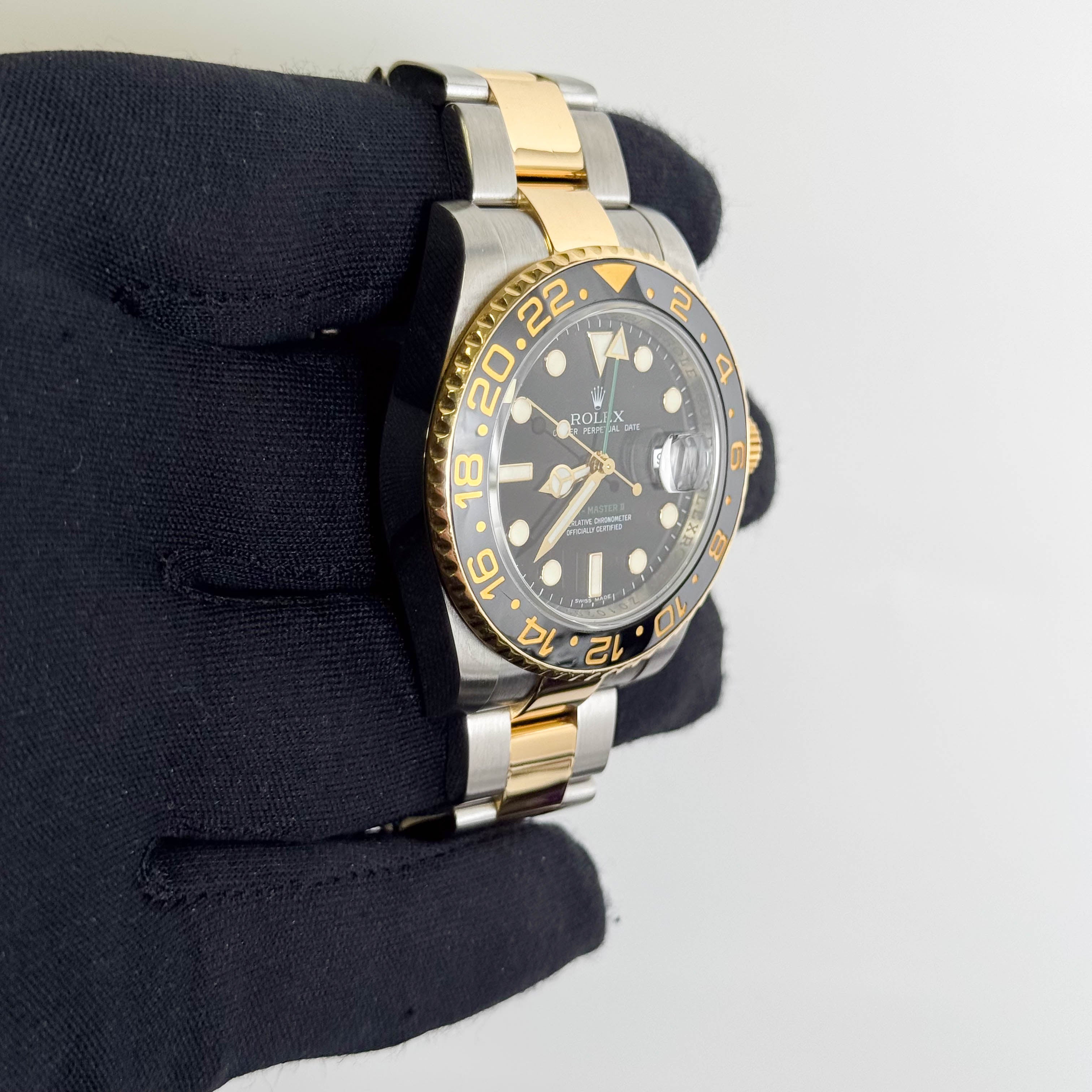 Rolex GMT-Master II 40mm Black Dial Watch Ref# 116713LN