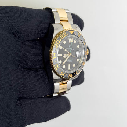 Rolex GMT-Master II 40mm Black Dial Watch Ref# 116713LN