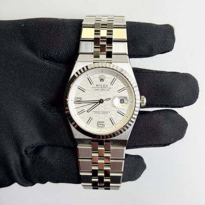 Rolex Land-Dweller 40mm White Dial Watch Ref# 127334