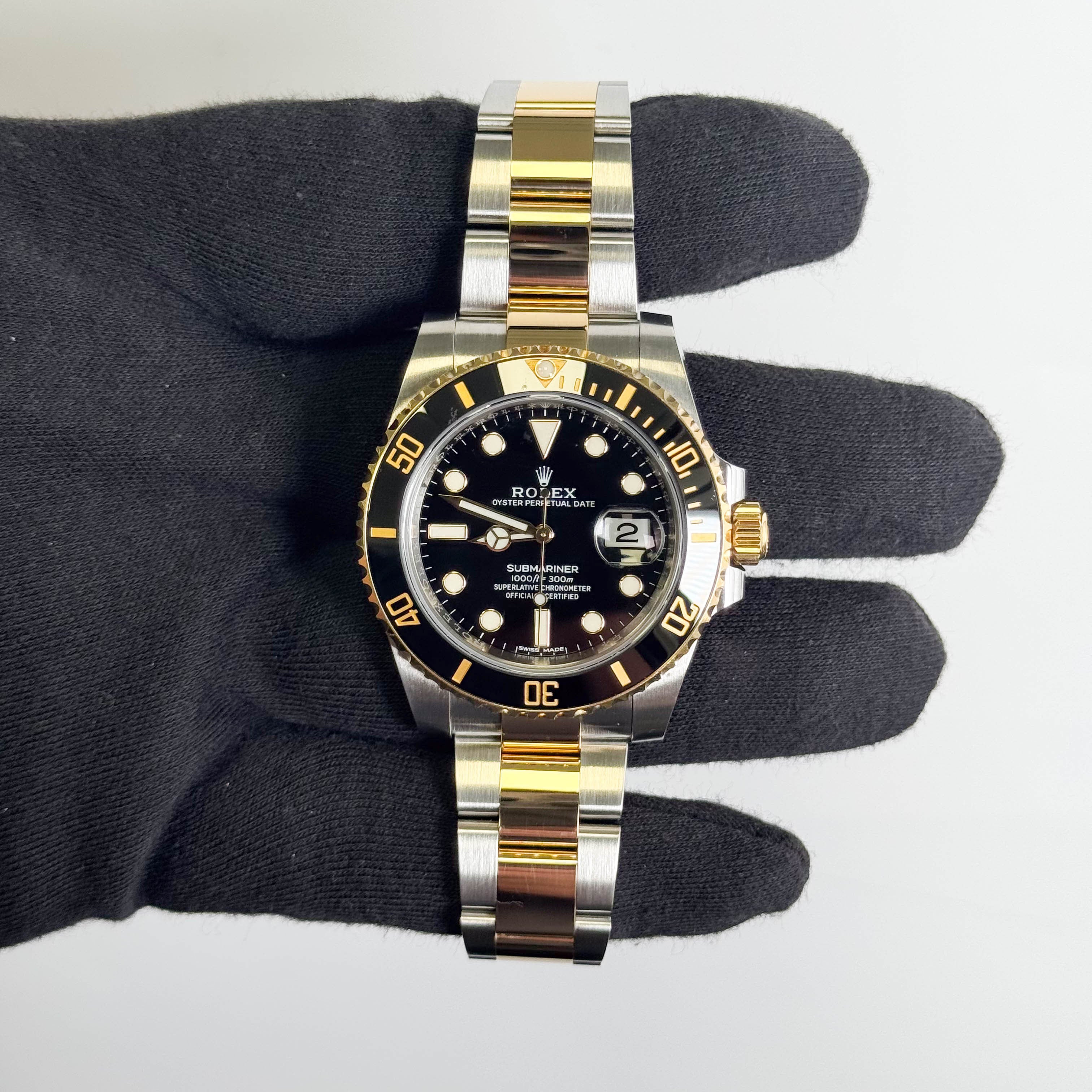 Rolex Submariner 40mm Black Dial Watch Ref# 116613LN