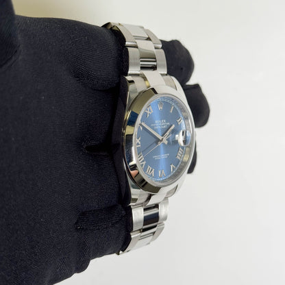 Rolex Datejust 41mm Blue Dial Watch Ref# 126300