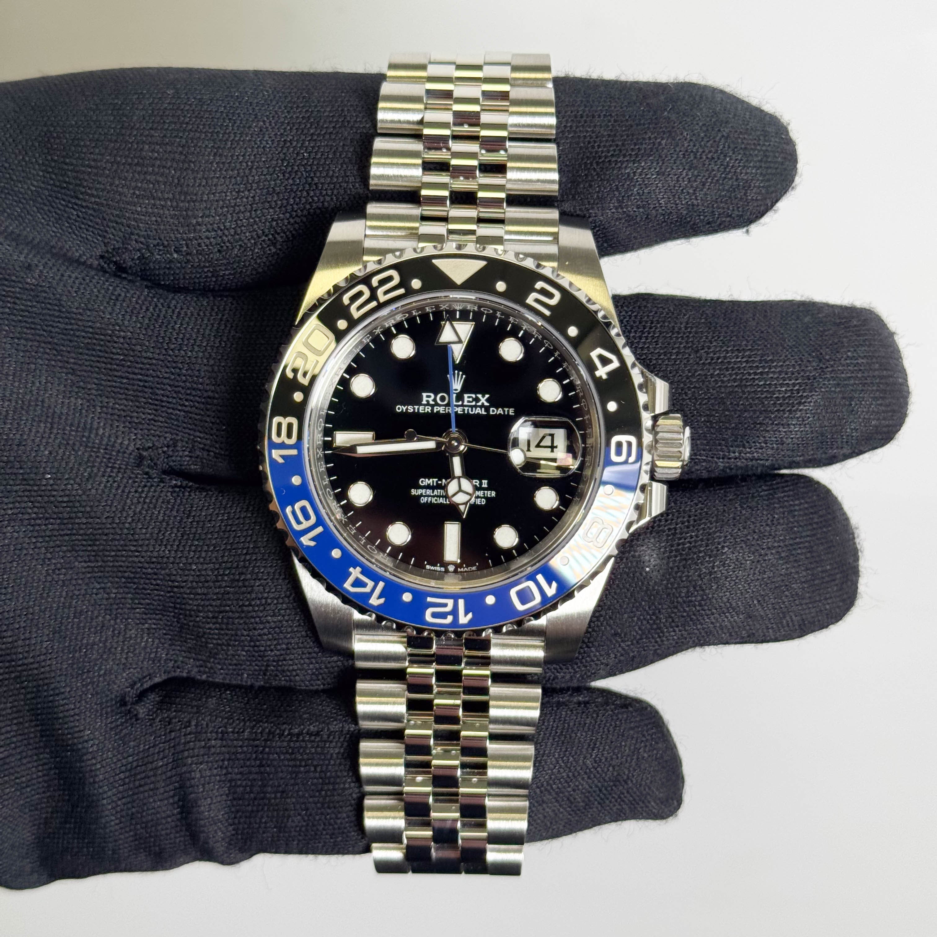 Rolex GMT Master II 40mm Black Dial Watch Ref# 126710BLNR - Happy Jewelers Fine Jewelry Lifetime Warranty