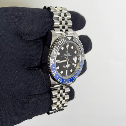 Rolex GMT Master II 40mm Black Dial Watch Ref# 126710BLNR - Happy Jewelers Fine Jewelry Lifetime Warranty