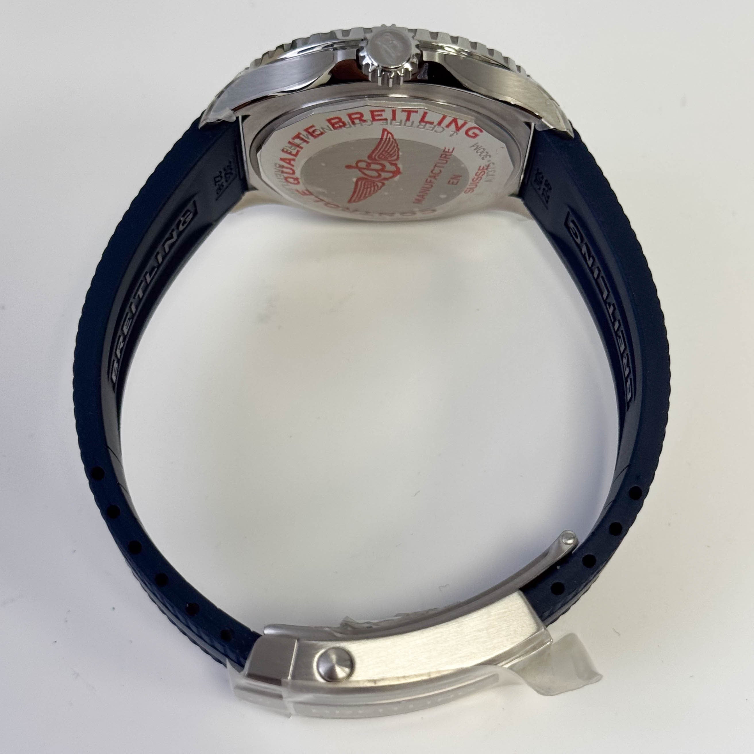 Breitling Superocean Automatic 44mm Navy Blue Dial Watch Ref# A17375E71C1S1