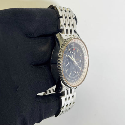 Breitling Navitimer 46mm Blue Dial Watch Ref# A24322 - Happy Jewelers Fine Jewelry Lifetime Warranty