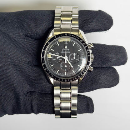 Omega Speedmaster 42mm Black Dial Watch  Ref# 311.30.42.30.01.005 - Happy Jewelers Fine Jewelry Lifetime Warranty