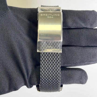 Breitling Superocean Heritage B20 Automatic 42mm Dark Green Dial Watch Ref# AB2010121L1S1