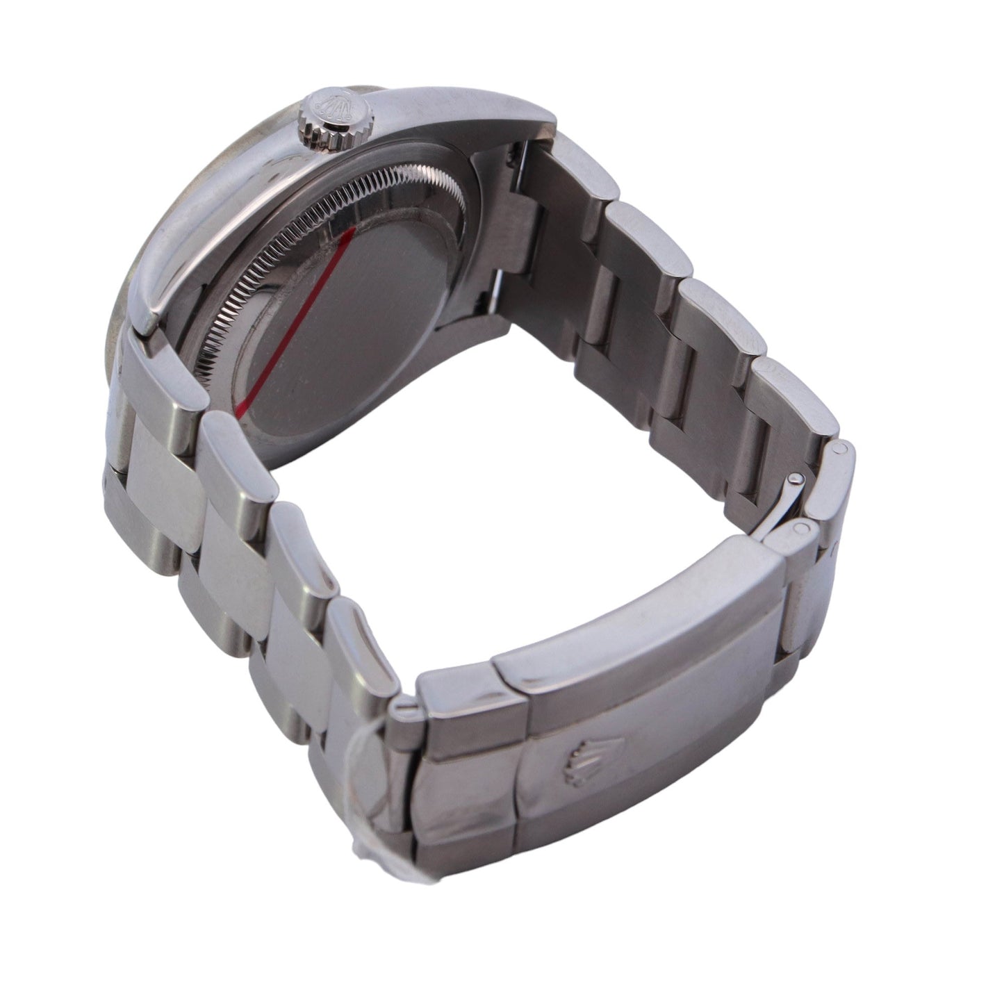 Rolex Datejust Stainless Steel 36mm White Stick Dial Watch Reference #: 116264 - Happy Jewelers Fine Jewelry Lifetime Warranty