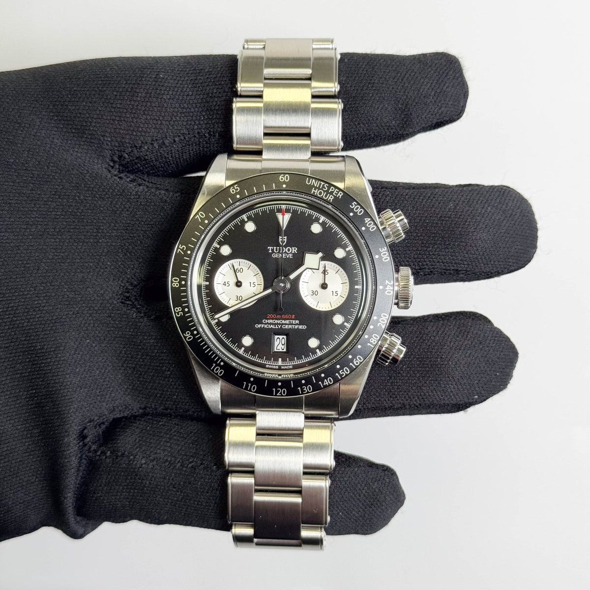 Tudor Black Bay 41mm Black Dial Watch Ref# 79360N