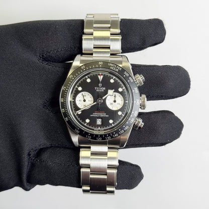 Tudor Black Bay 41mm Black Dial Watch Ref# 79360N
