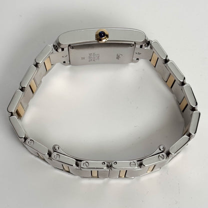 Cartier Tank Stainless Steel 32mm White Dial Watch Ref# W51005Q4 - Happy Jewelers Fine Jewelry Lifetime Warranty