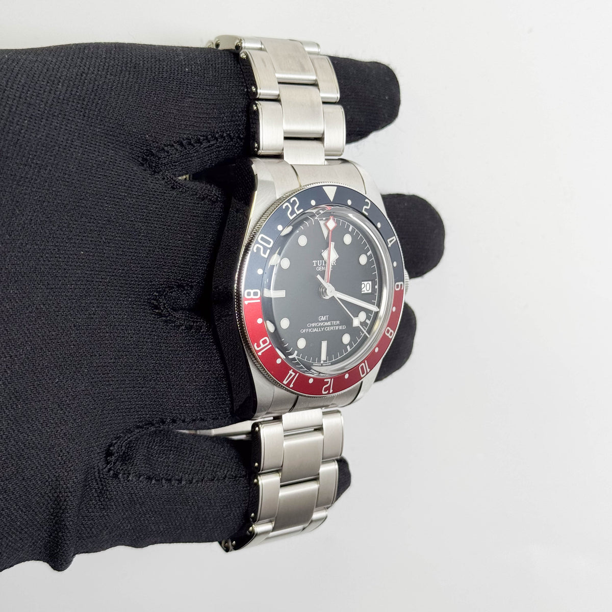 Tudor Black Bay GMT 41mm Black Dial Watch Ref# 79830RB