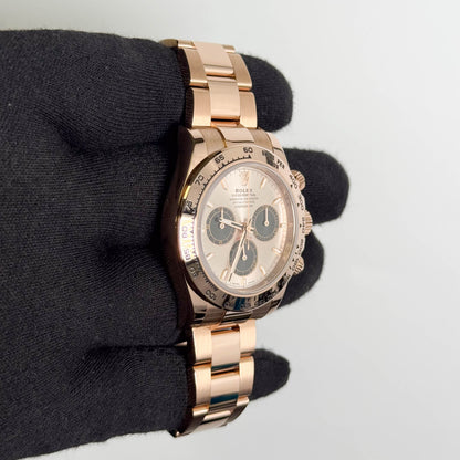 Rolex Daytona 40mm Sundust Pink Dial Watch Ref# 126505