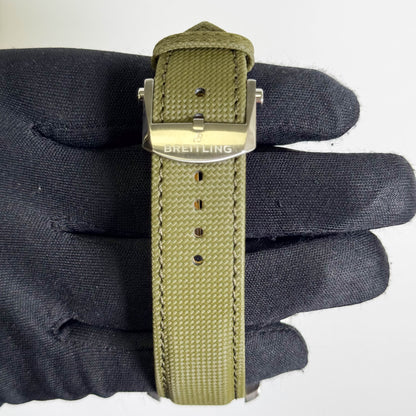 Breitling Avenger B01  44mm Green Dial Watch Ref# AB0147 - Happy Jewelers Fine Jewelry Lifetime Warranty
