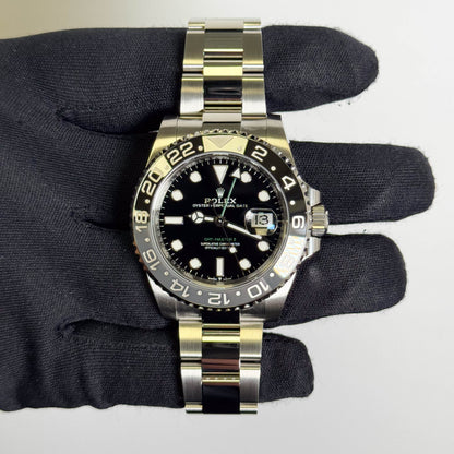 Rolex GMT-Master II 40mm Black Dial Watch Ref# 126710GRNR - Happy Jewelers Fine Jewelry Lifetime Warranty