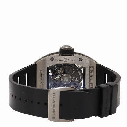 Richard Mille RM010 AlTi Titanium 48mm Skeleton Dial Watch Reference# RM010 AlTi - Happy Jewelers Fine Jewelry Lifetime Warranty