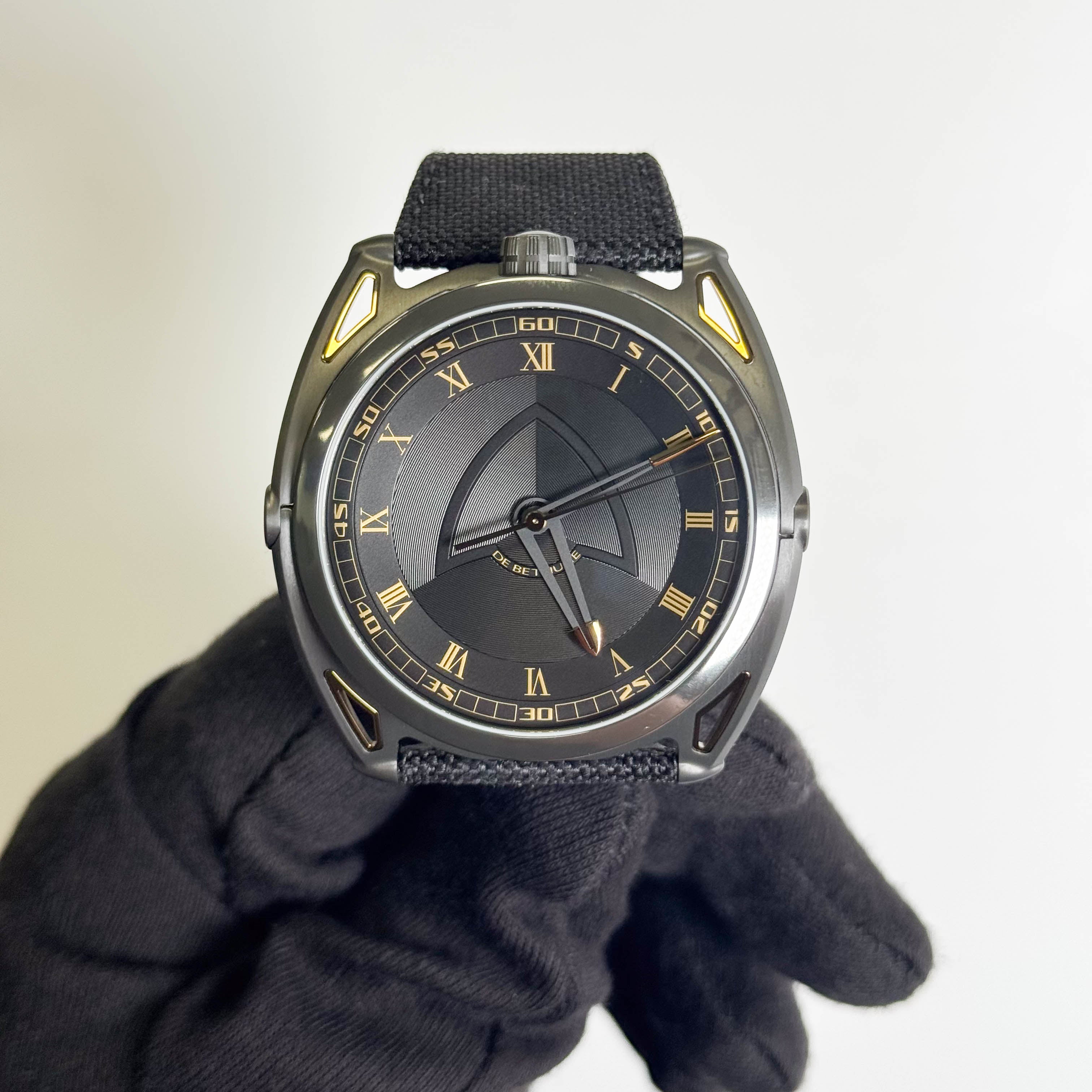 De Bethune DB27 Titan Hawk JPS 43mm Black Dial Watch Ref# DB27V2JPS