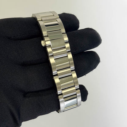 Cartier Calibre De Stainless Steel 42mm Silver Roman Dial Watch Ref# W7100015 - Happy Jewelers Fine Jewelry Lifetime Warranty
