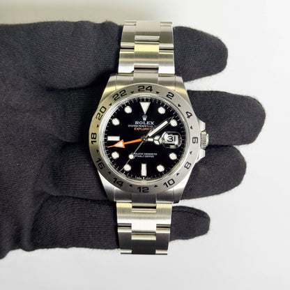 Rolex Explorer II 42mm Black Dial Watch Ref# 226570