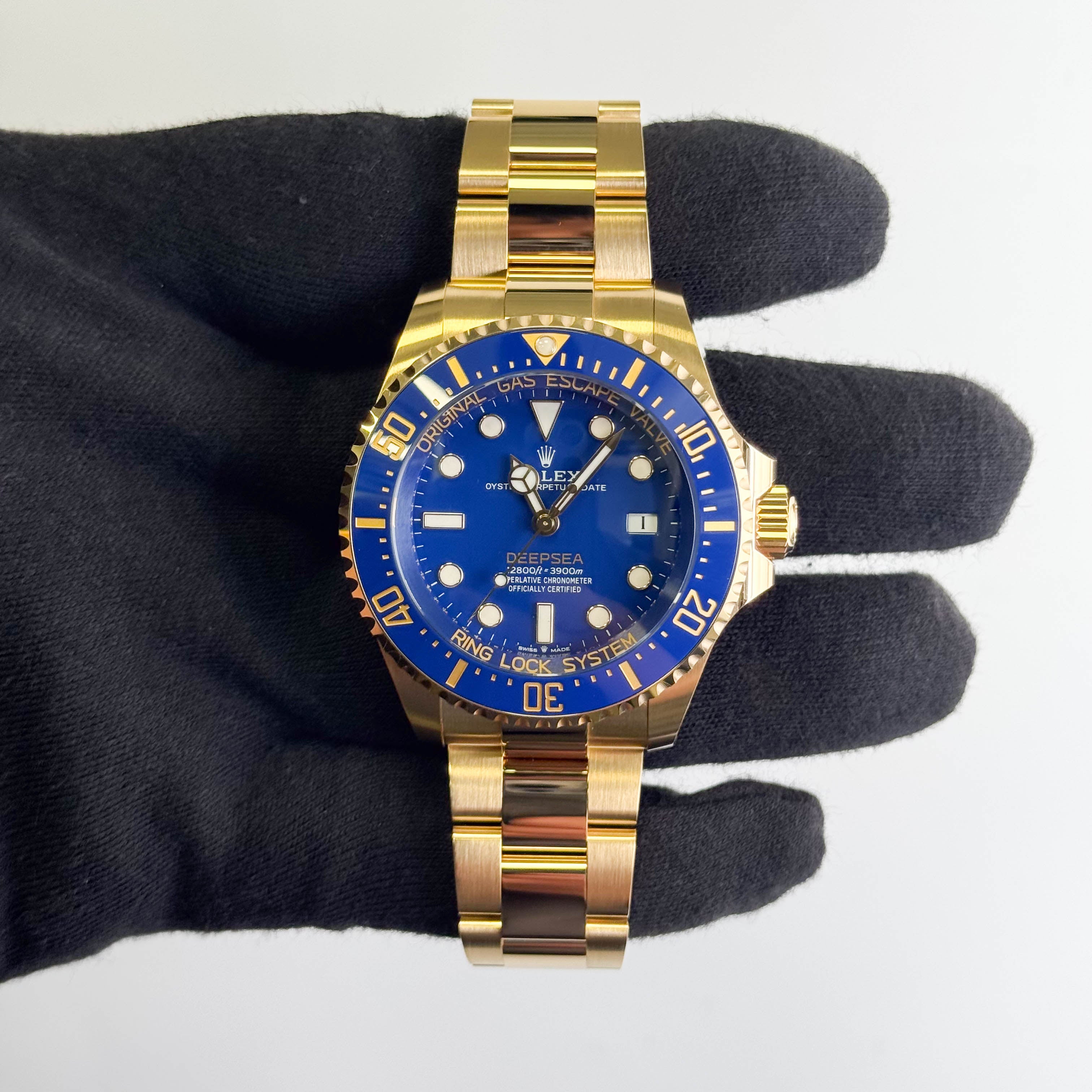 Rolex Sea-Dweller 44mm Blue Dial Watch Ref# 136668LB