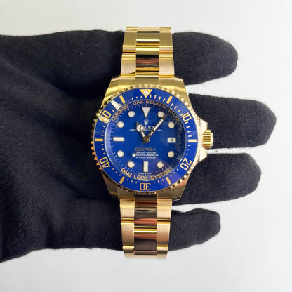 Rolex Sea-Dweller 44mm Blue Dial Watch Ref# 136668LB