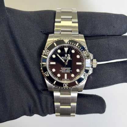 Rolex Submariner 40mm Black Dial Watch Ref# 114060 - Happy Jewelers Fine Jewelry Lifetime Warranty