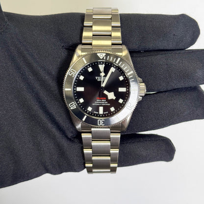Tudor Pelagos 39mm Black Dial Watch Ref# 25407N - Happy Jewelers Fine Jewelry Lifetime Warranty