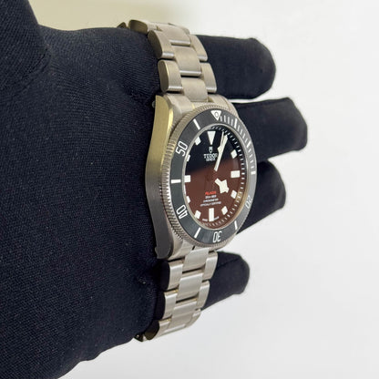 Tudor Pelagos 39mm Black Dial Watch Ref# 25407N - Happy Jewelers Fine Jewelry Lifetime Warranty