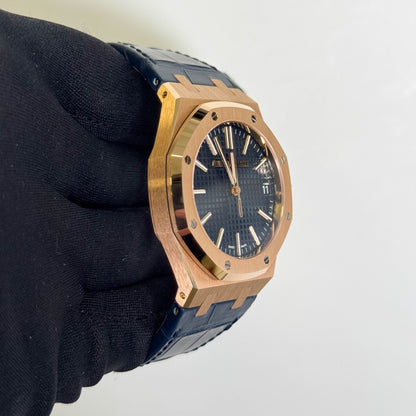 Audemars Piguet Royal Oak Offshore 41mm Blue Dial Watch Ref#  15510OR.OO.D315CR.02