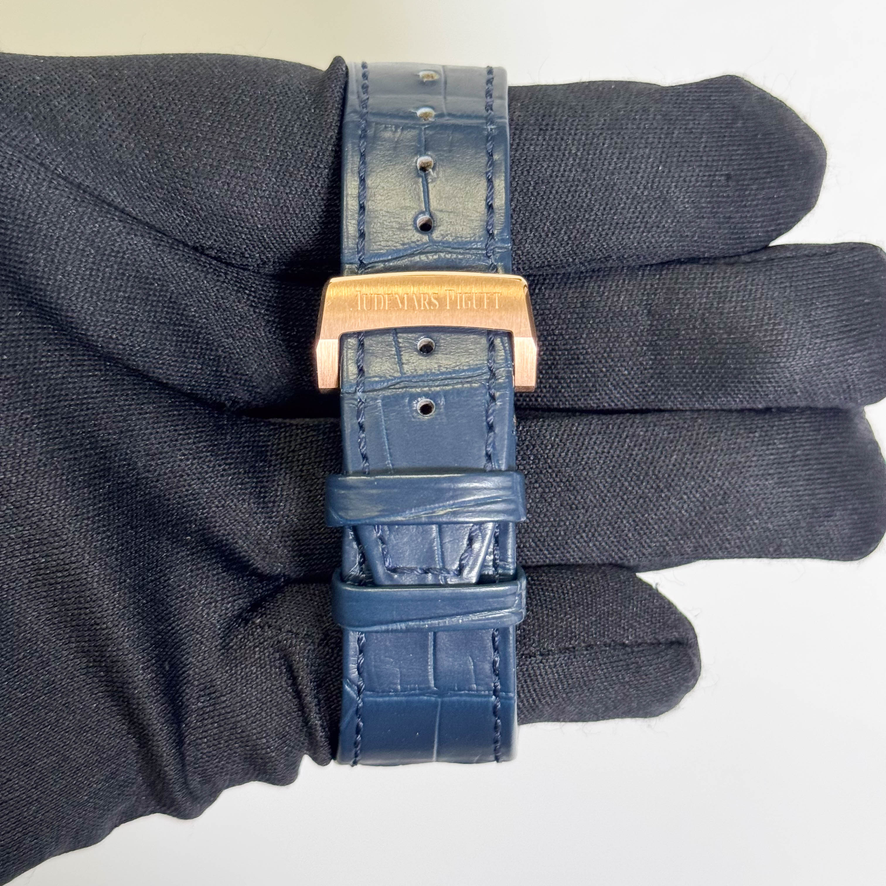 Audemars Piguet Royal Oak Offshore 41mm Blue Dial Watch Ref