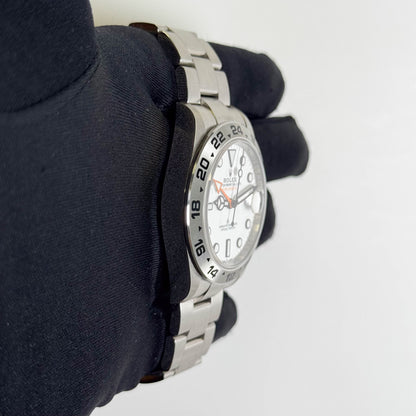 Rolex Explorer II 42mm White Dial Watch Ref# 226570