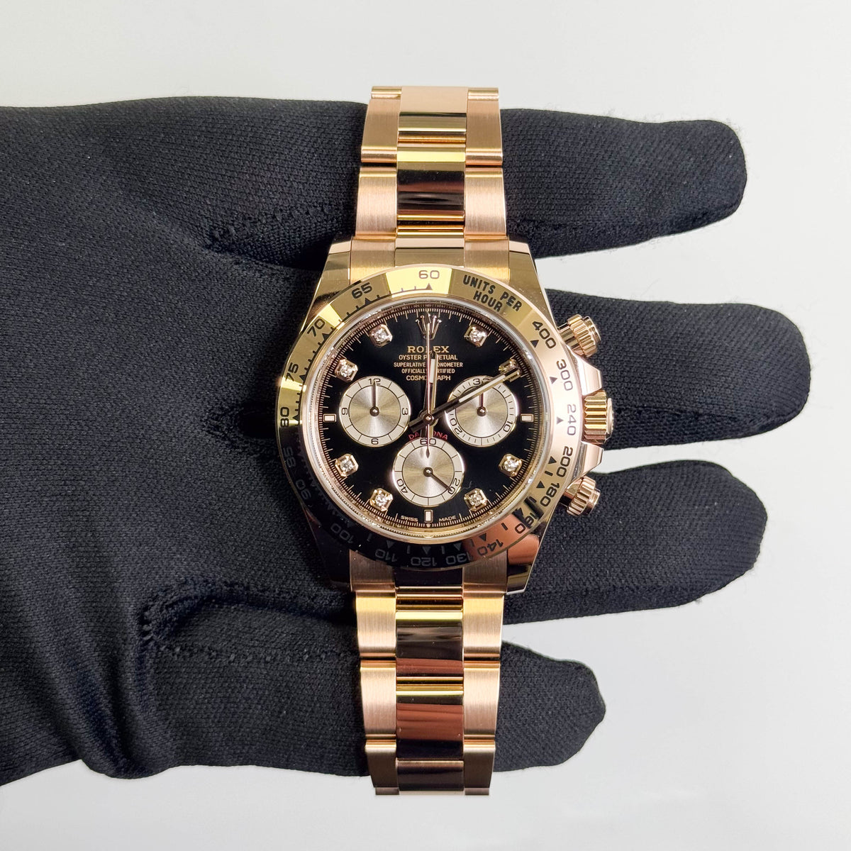 Rolex Daytona 40mm Black Dial Watch Ref# 126505