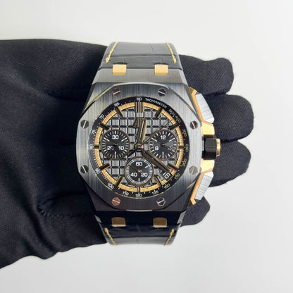 Audemars Piguet Royal Oak Offshore 43mm Black Chronograph Dial Watch Ref# 26420CE.OO.A127CR.01
