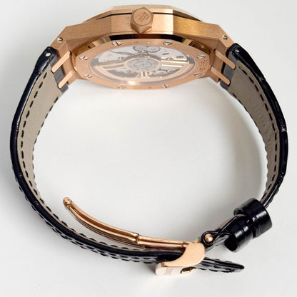 Audemars Piguet Royal Oak 41mm Black Dial Watch Ref# 15500OR.OO.D002CR.01 - Happy Jewelers Fine Jewelry Lifetime Warranty