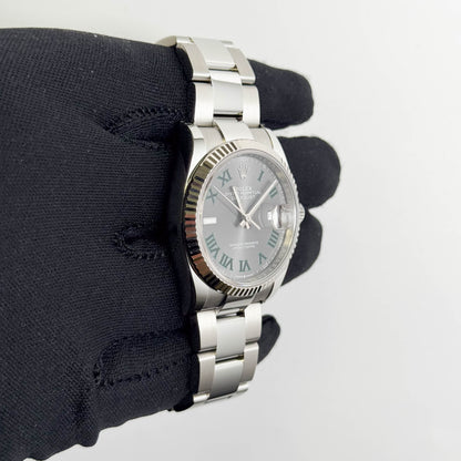 Rolex Datejust 36mm Wimbledon Dial Watch Ref# 126234