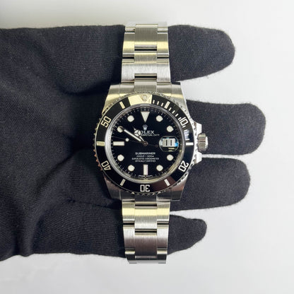 Rolex Submariner 40mm Black Dial Watch Ref# 116610LN