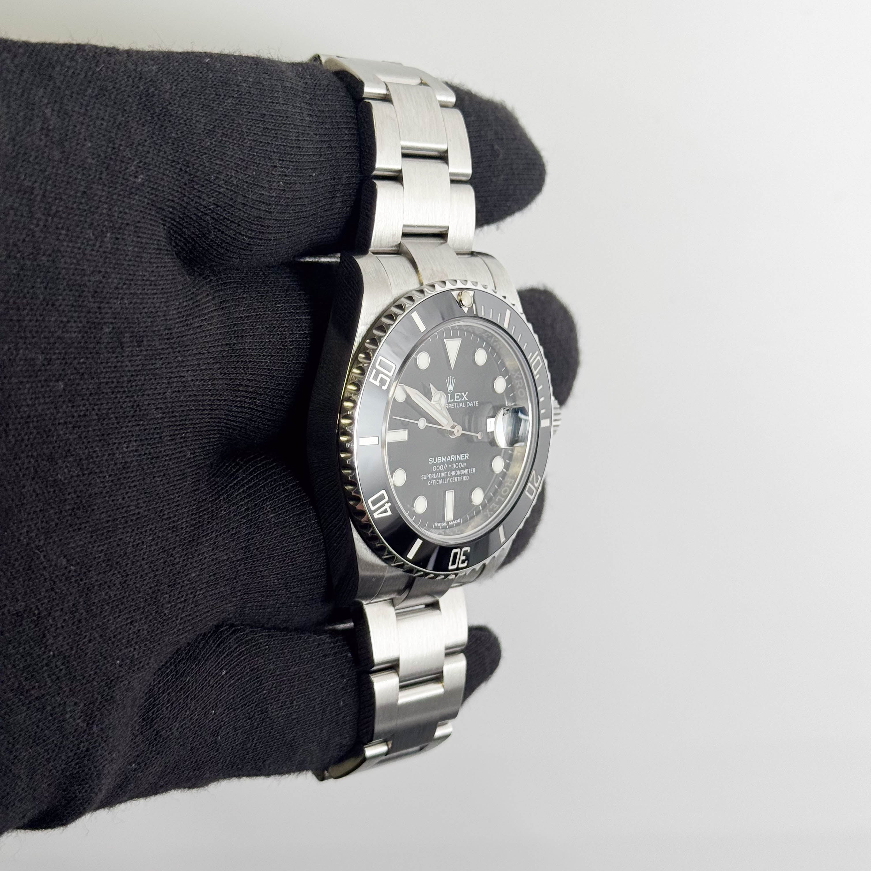 Rolex Submariner 40mm Black Dial Watch Ref# 116610LN