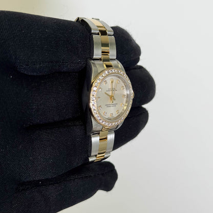 Rolex Datejust Stainless Steel 26mm Silver Dial Watch Ref# 76183 - Happy Jewelers Fine Jewelry Lifetime Warranty