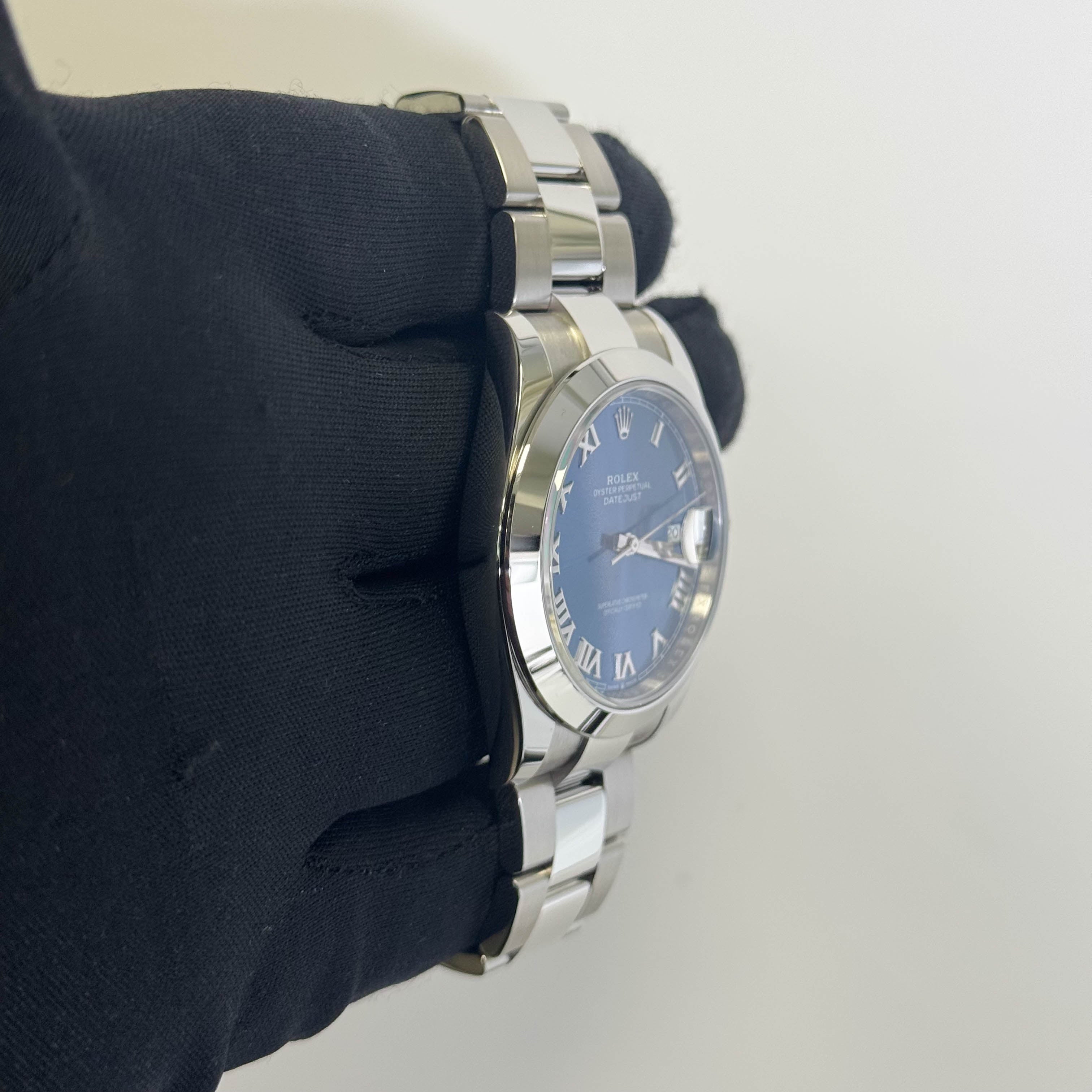 Rolex Datejust 41mm Blue Dial Watch Ref# 126300