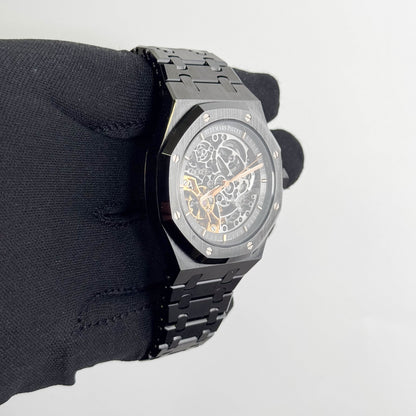 Audemars Piguet Royal Oak 41mm Skeletonized Dial Watch Ref# 15416CE.OO.1225CE