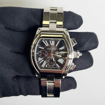 Cartier Roadster 43mm Black Dial Watch Ref# W62020X6 - Happy Jewelers Fine Jewelry Lifetime Warranty