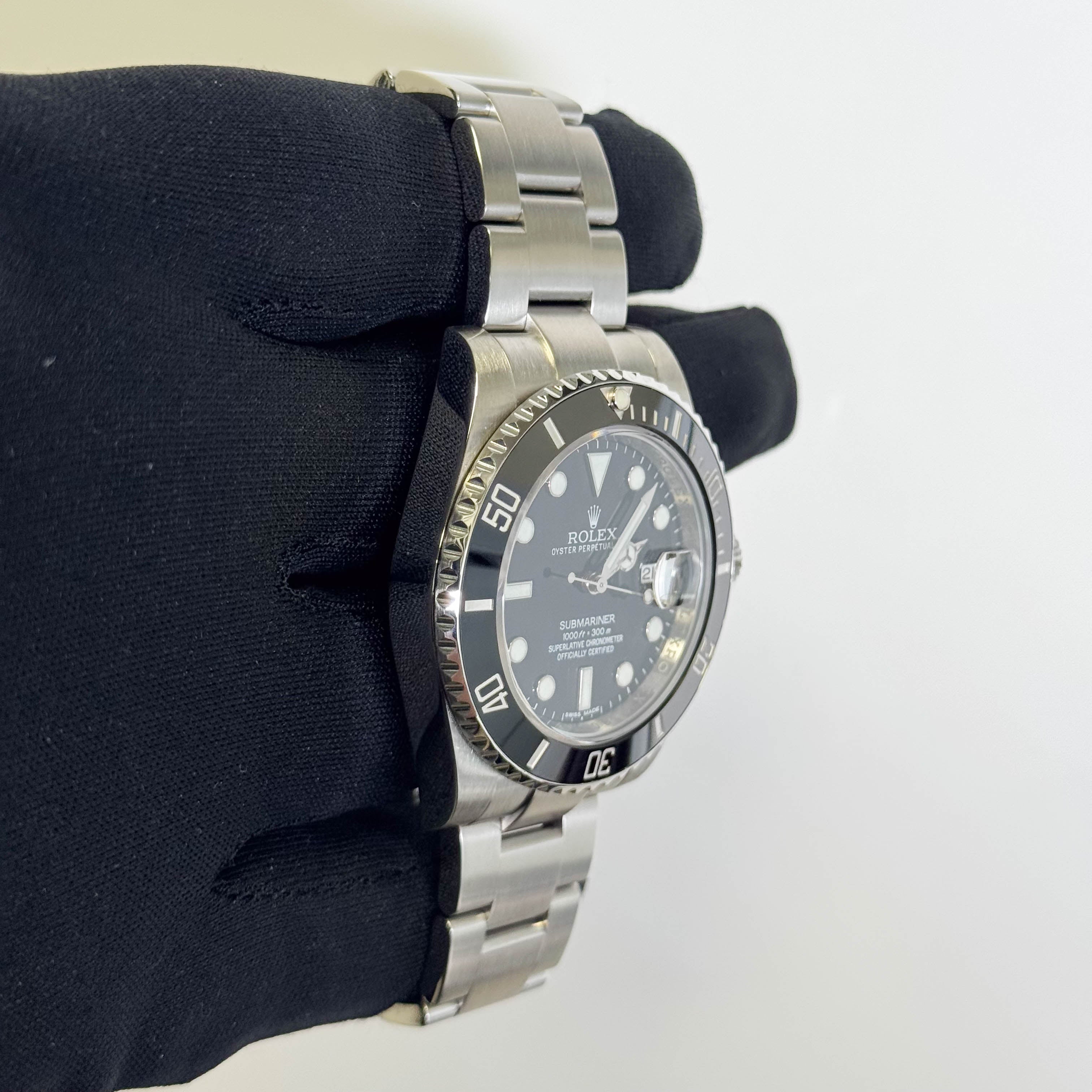 Rolex Submariner 41mm Black Dial Watch Ref# 116610LN - Happy Jewelers Fine Jewelry Lifetime Warranty