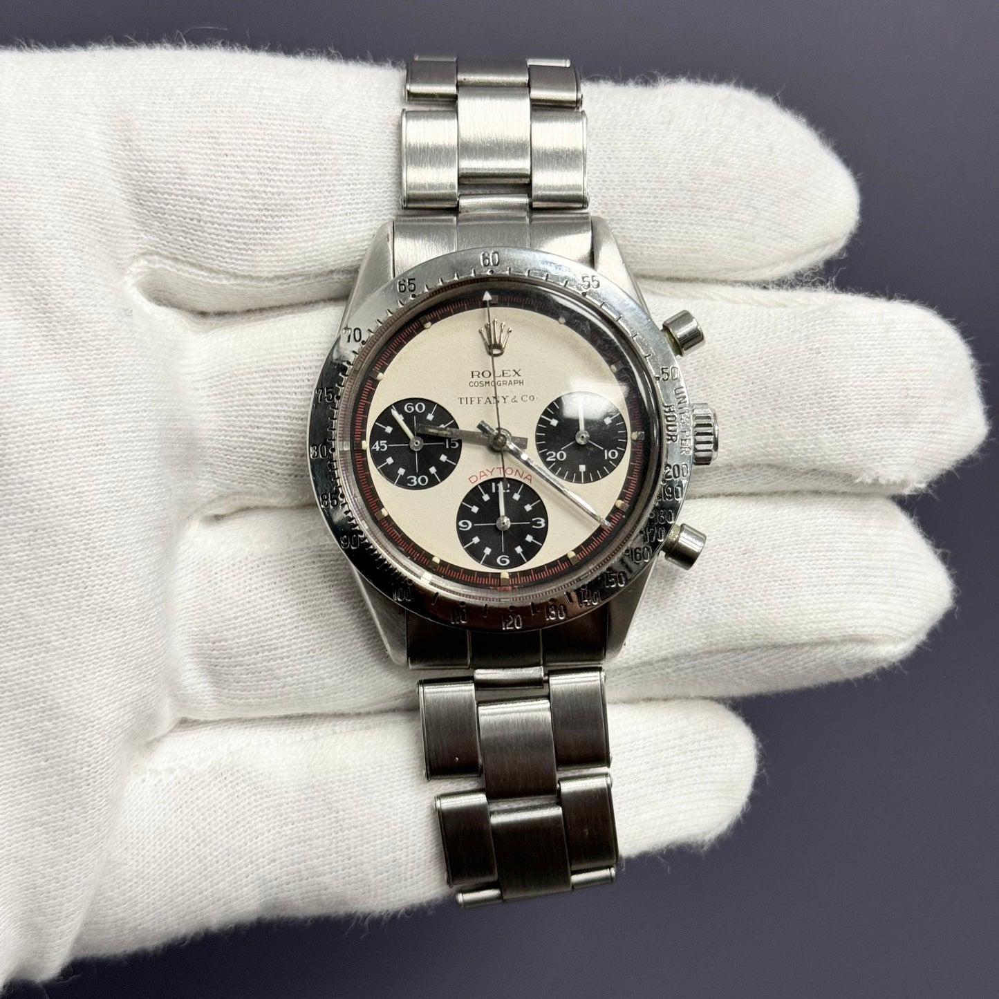 Rolex Daytona 36mm White Dial Watch Ref# 6239