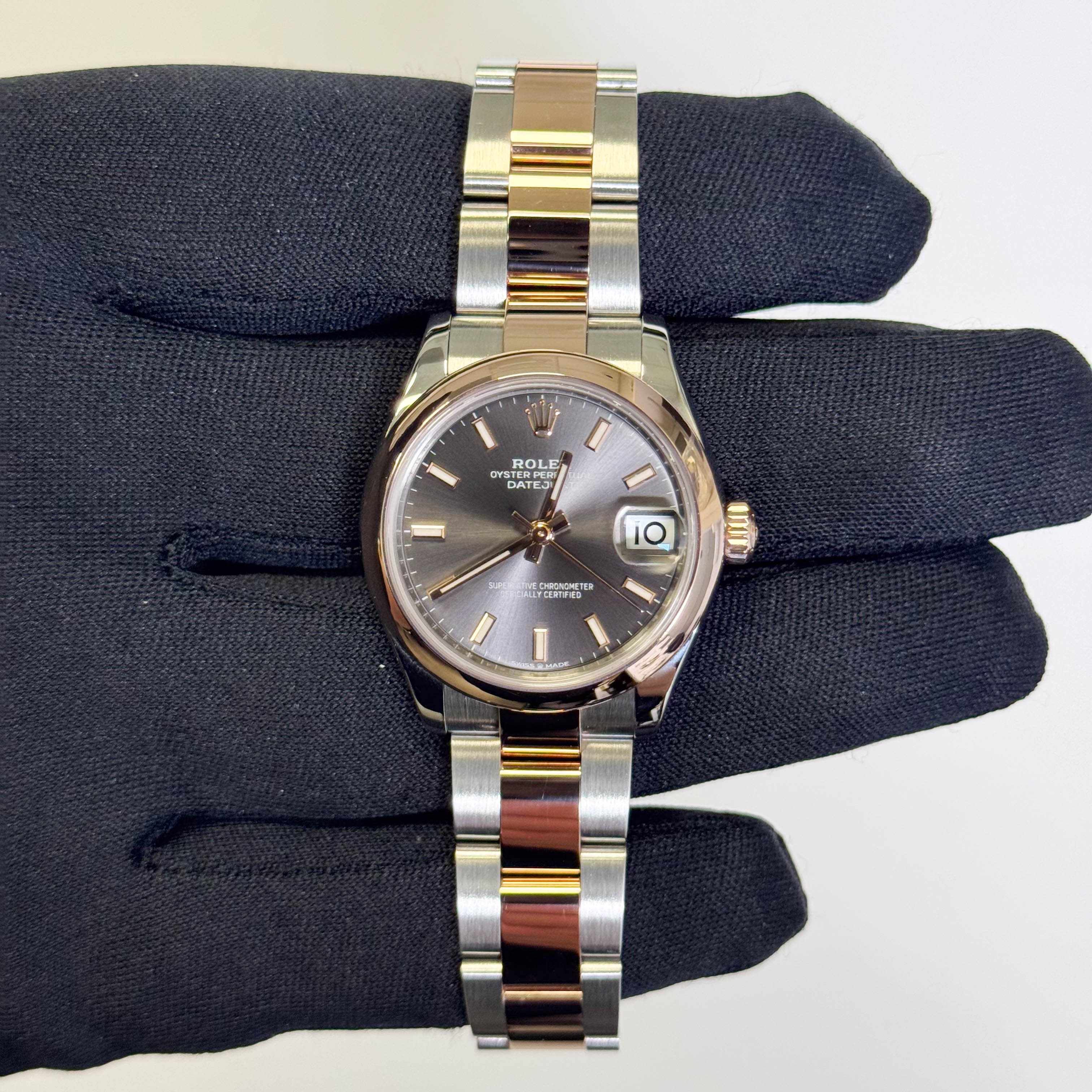Rolex Datejust 31mm Rhodium Dial Watch Ref# 278241 - Happy Jewelers Fine Jewelry Lifetime Warranty
