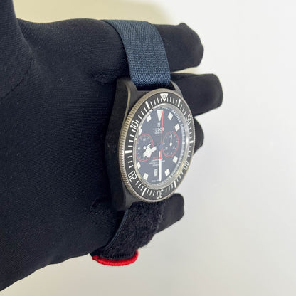 Tudor Pelagos 42mm Black Dial Watch Ref# 25807KN - Happy Jewelers Fine Jewelry Lifetime Warranty