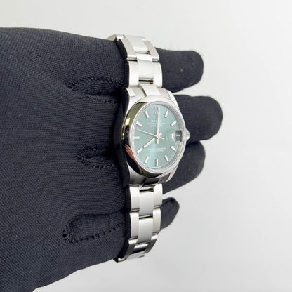 Rolex Datejust 31mm Green Dial Watch Ref# 278240
