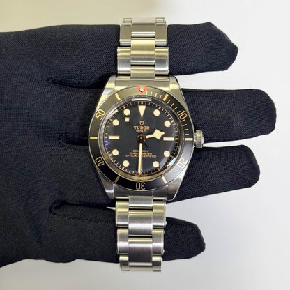 Tudor Black Bay 39mm Black Dial Watch Ref# 79030N - Happy Jewelers Fine Jewelry Lifetime Warranty