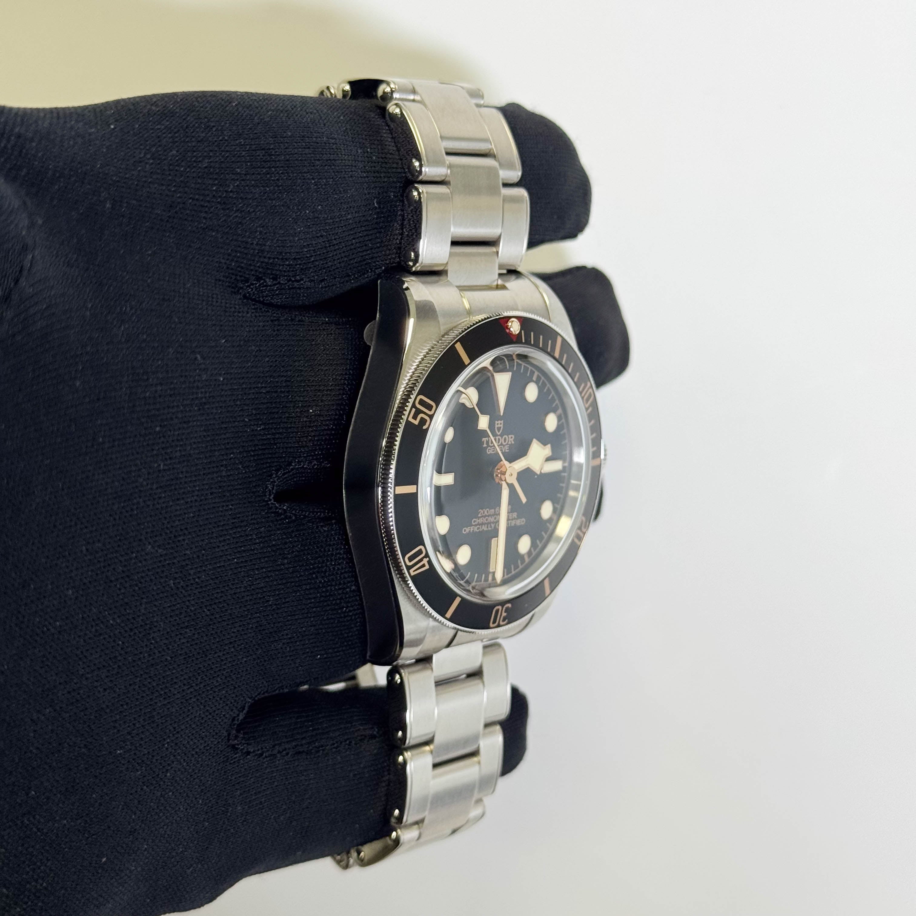 Tudor Black Bay 39mm Black Dial Watch Ref# 79030N - Happy Jewelers Fine Jewelry Lifetime Warranty
