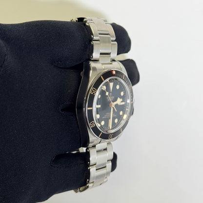 Tudor Black Bay 39mm Black Dial Watch Ref# 79030N - Happy Jewelers Fine Jewelry Lifetime Warranty