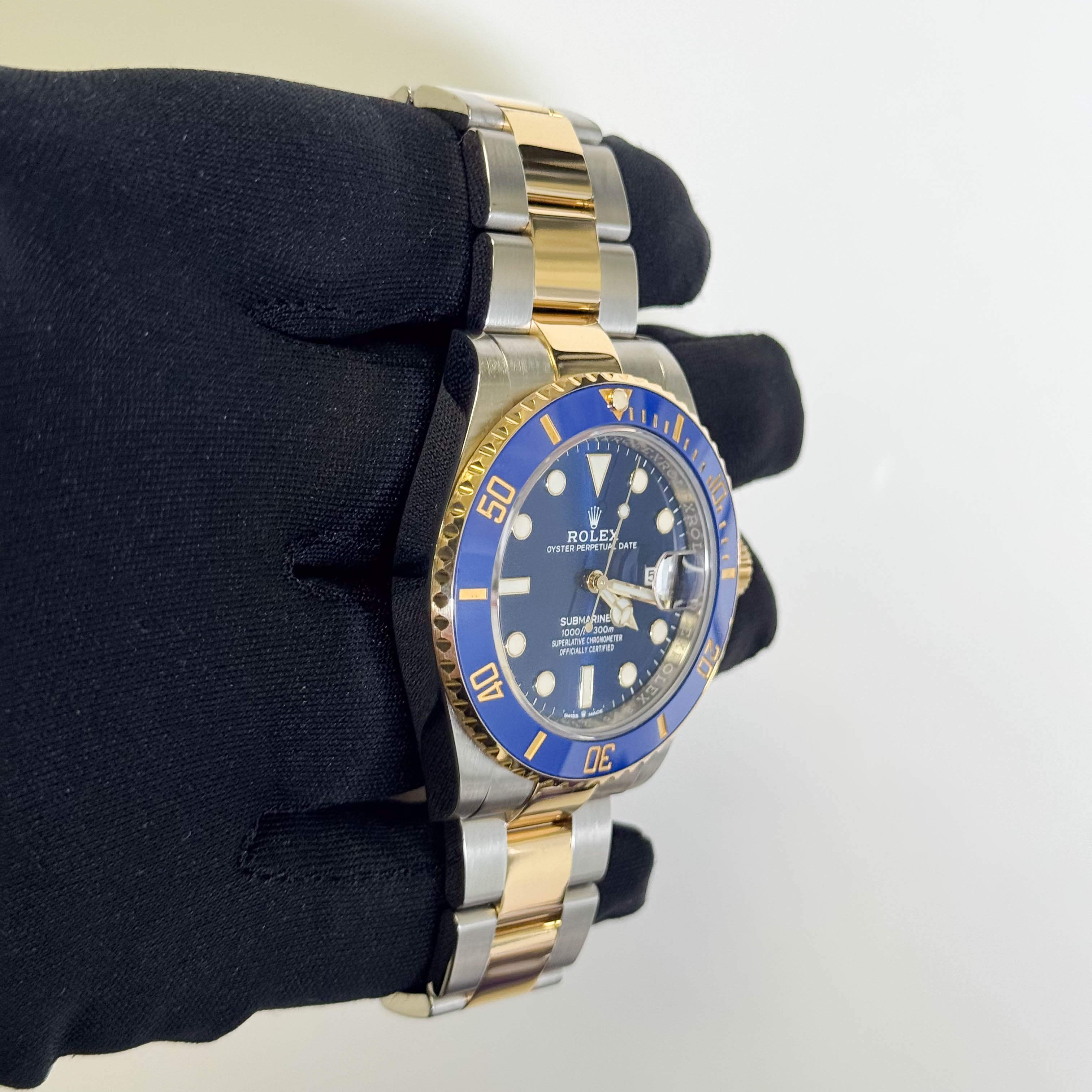 Rolex Submariner 41mm Blue Dial Watch Ref# 126613LB - Happy Jewelers Fine Jewelry Lifetime Warranty
